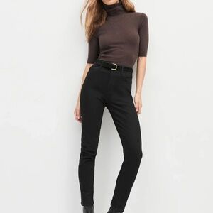 FAVORITE DAUGHTER
The Sara Super High Rise Skinny - Onyx